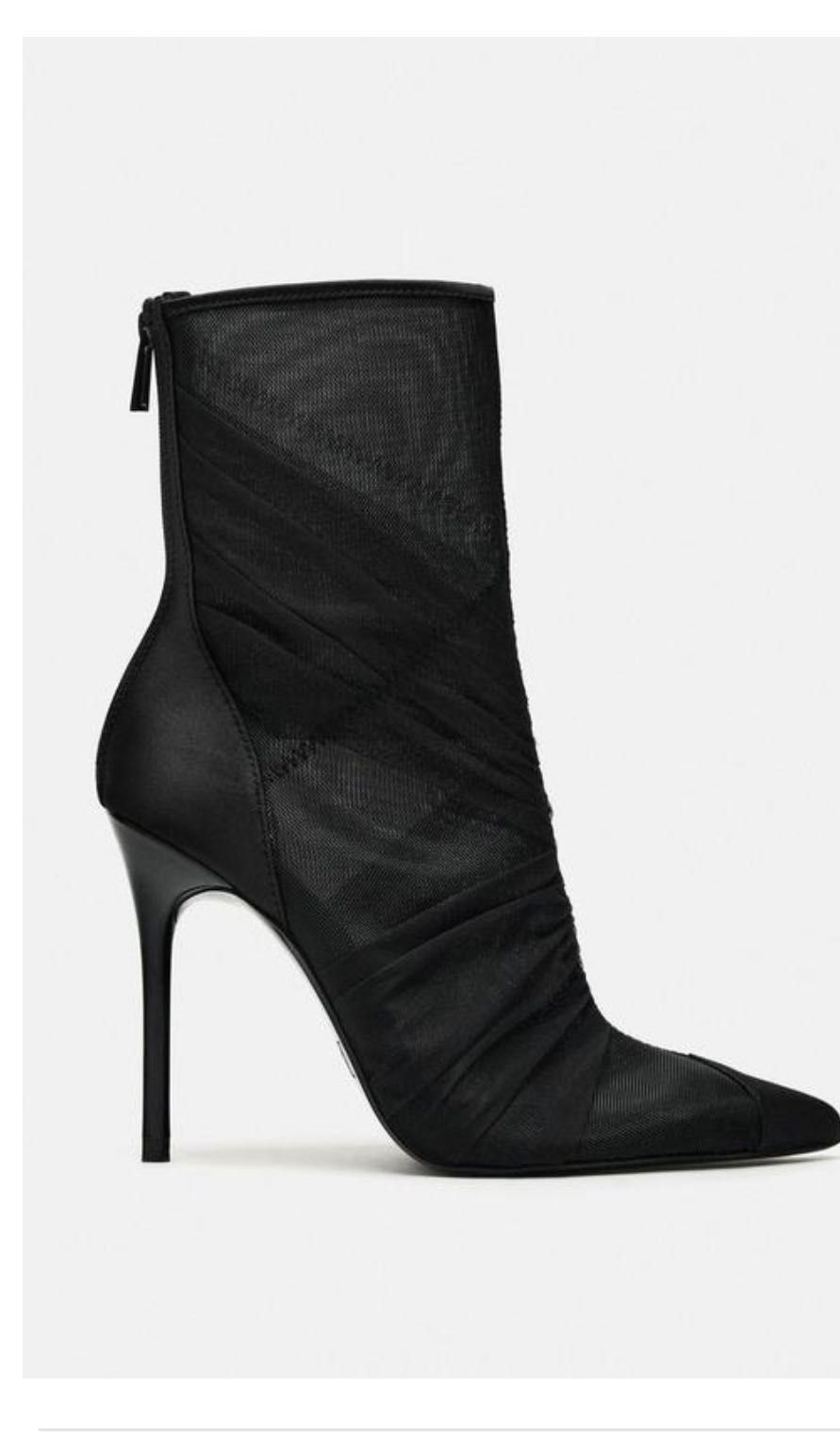 Zara боти на ток, номер 38