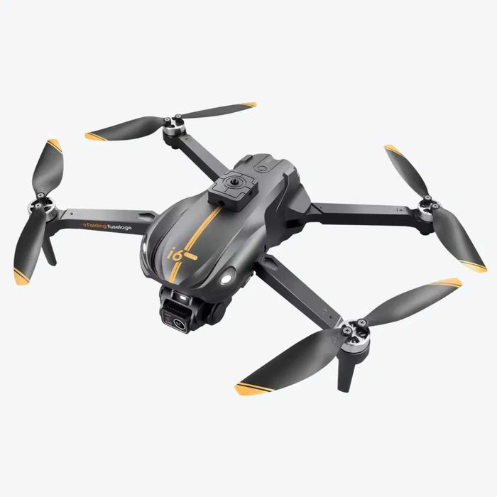 Сгъваем Дрон i6 Max "Oсата", FPV 4K Камера с Нощно Виждане, Сив