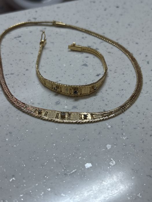 Vand set lant si bratara .