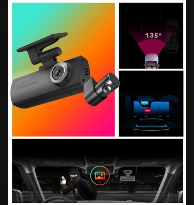 Видеорегистратор DDPAI N1 Dual черный