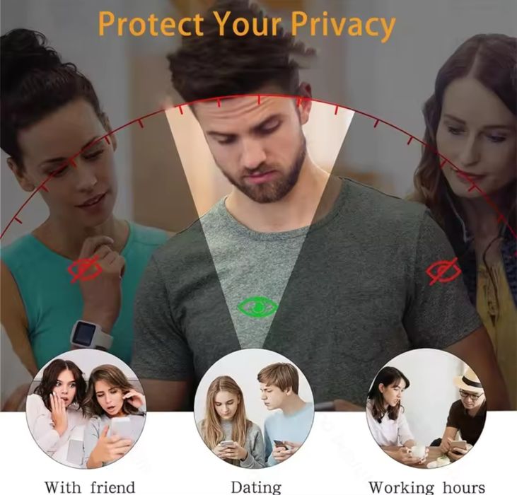 Folie sticla PRIVACY pt. Samsung Galaxy S25 / S25 Plus / S25 Ultra