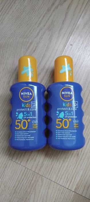 Creme de plaja Nivea SPF 50+,noi