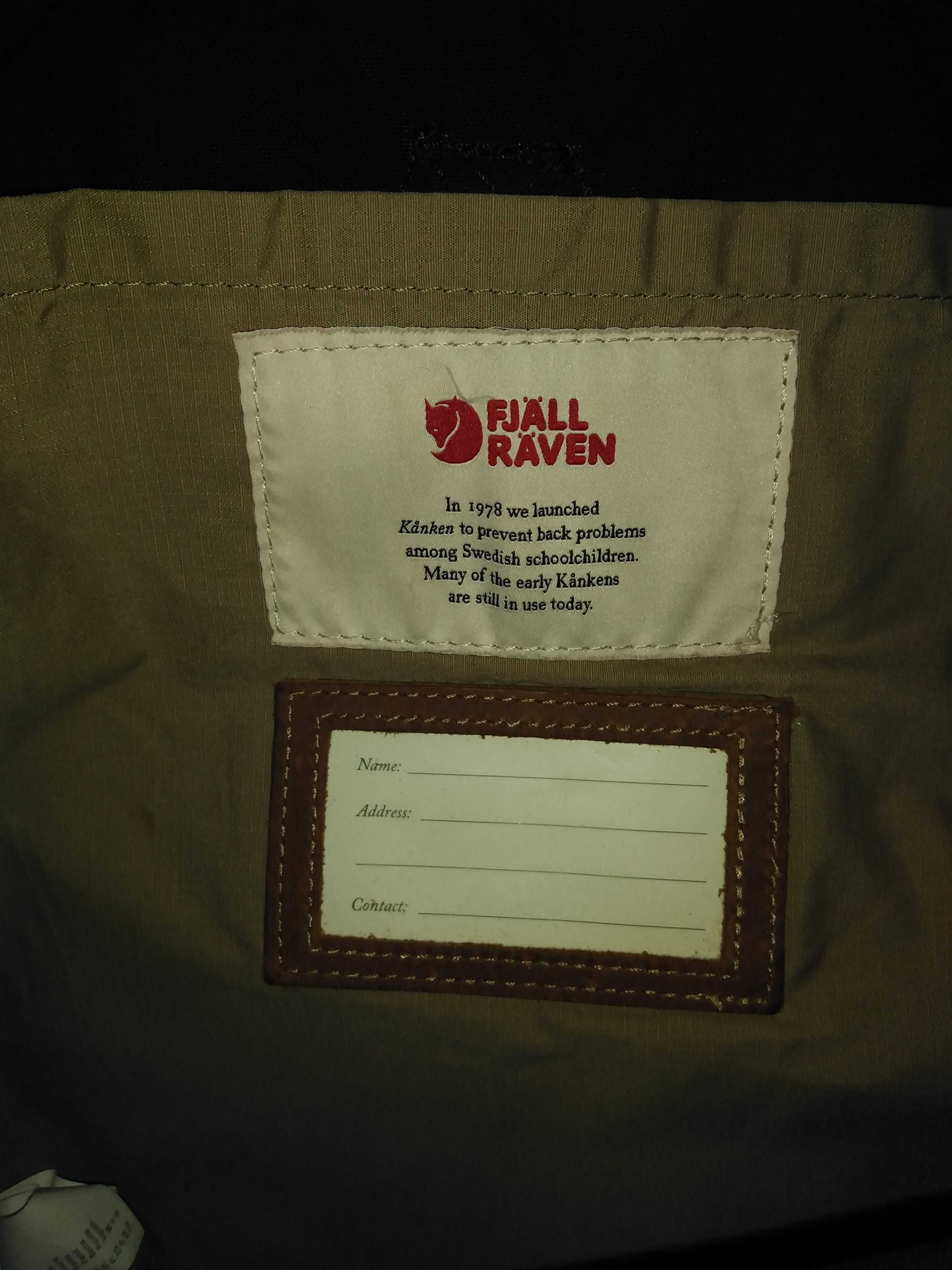 rucsac FjallRaven kanken material G1000