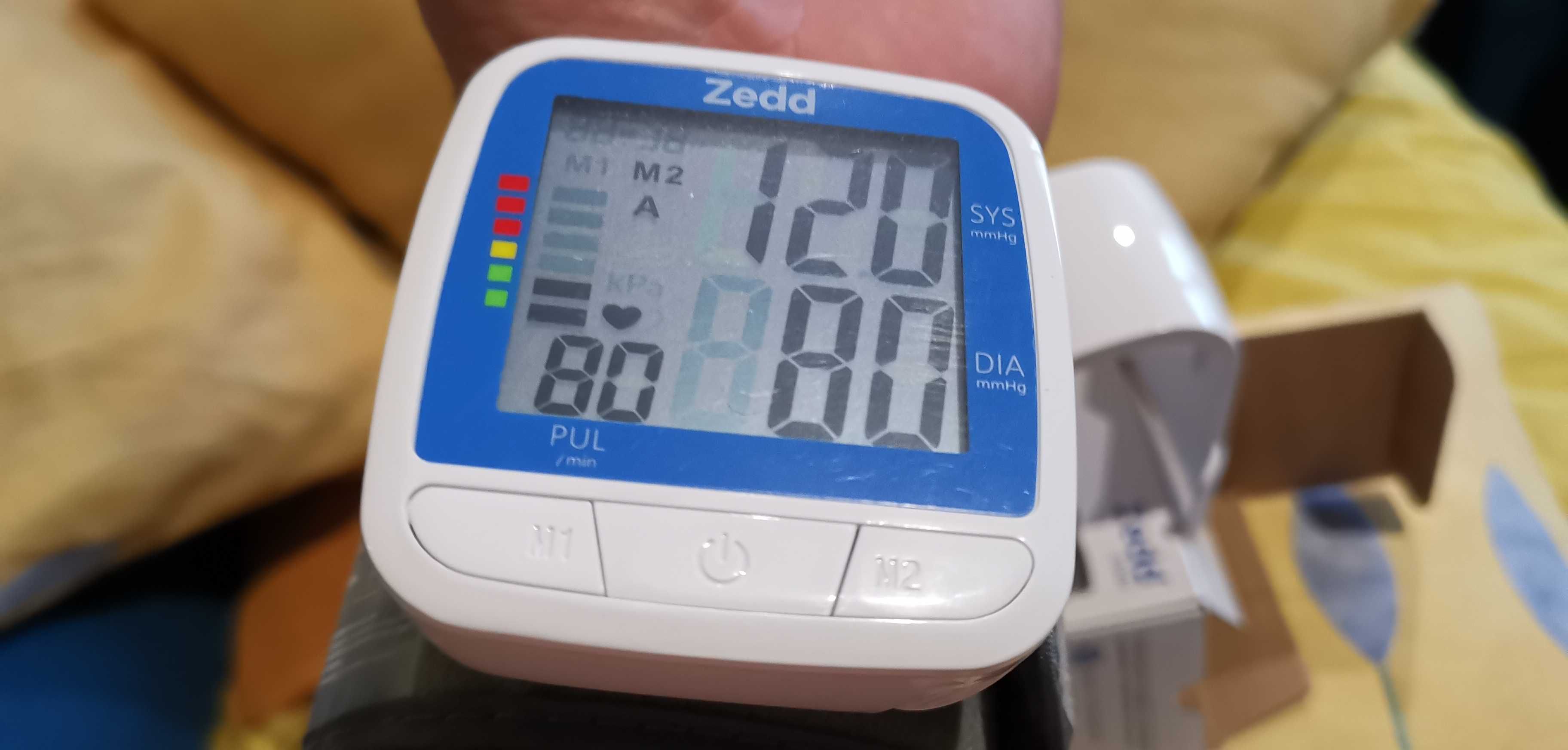 Апарат за китка за измерване на кръвно налягане Zedd mini