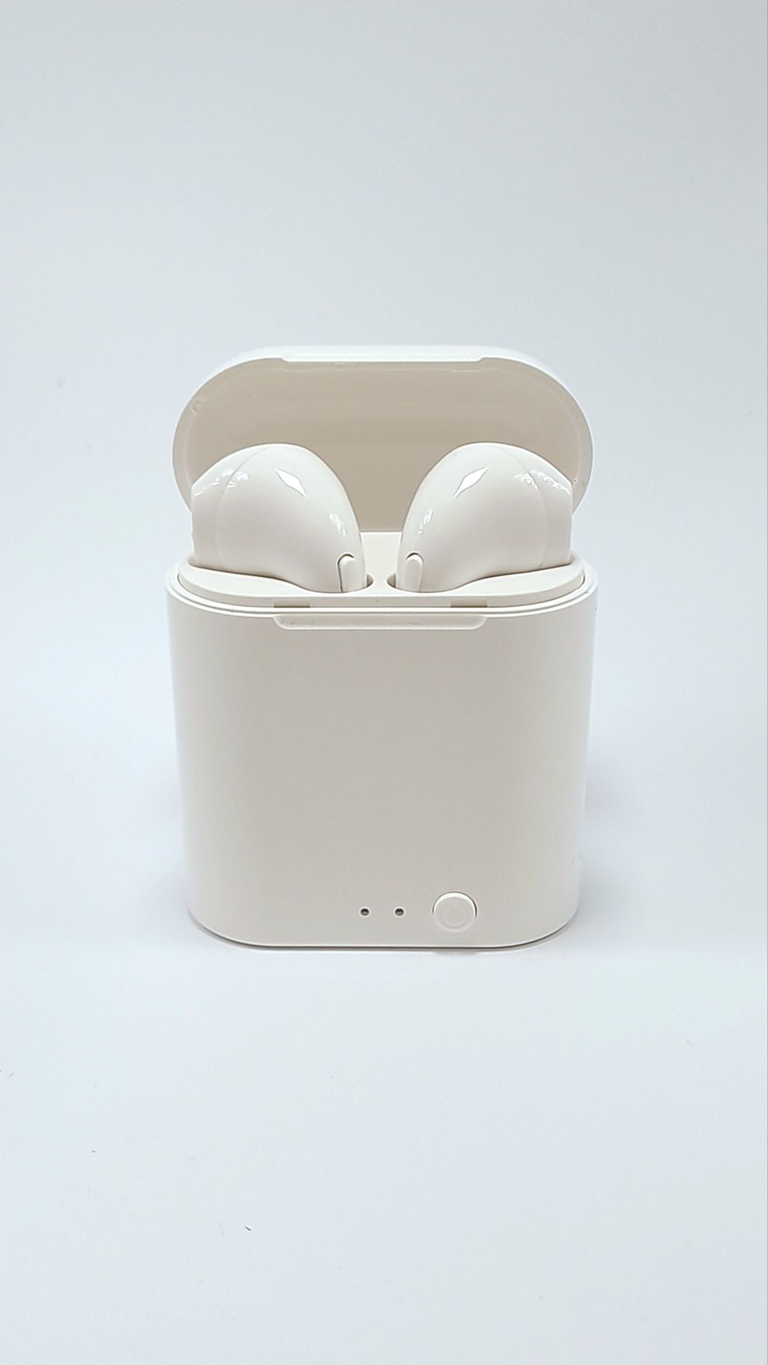 Безжични слушалки i7S TWS, бял и черен вариант