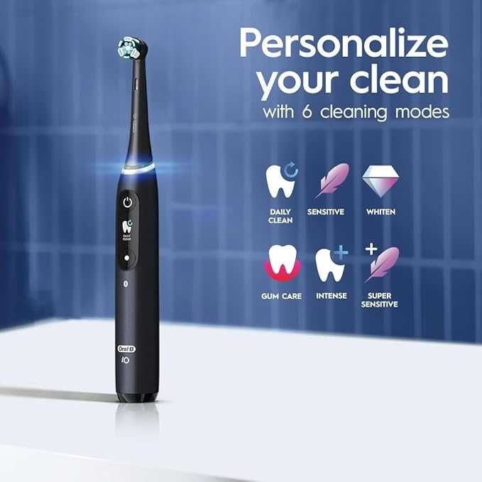 Електрическа четка за зъбиBraun Oral-B iO Seriess 8N , виолетов/бял
