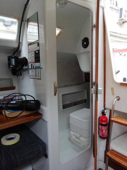 Velier 7,30m , derivor rabatabil+peridoc