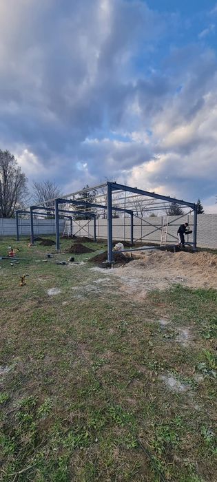 Vând structură metalică 10×20×4×3h