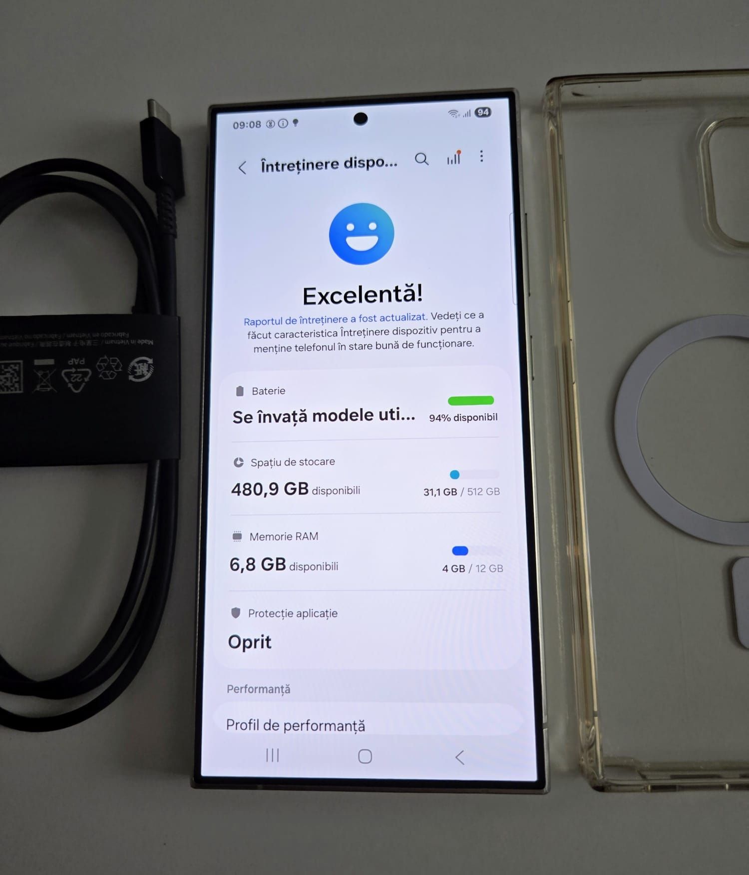 Samsung S24 Ultra 512 garanție impecabil
