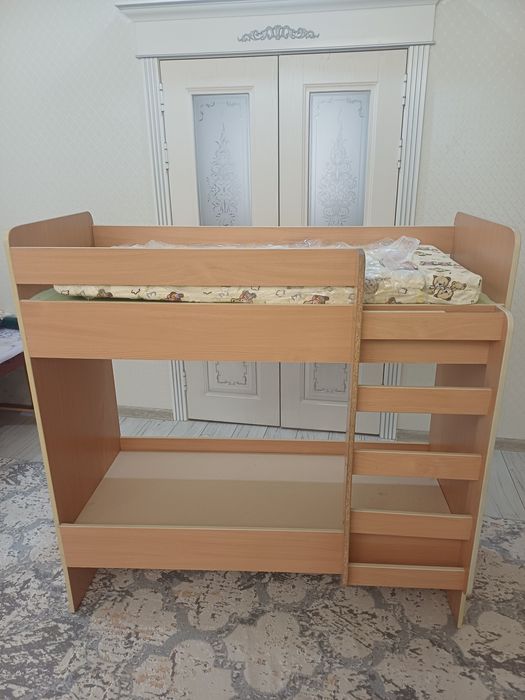 Двухместный детский кровать