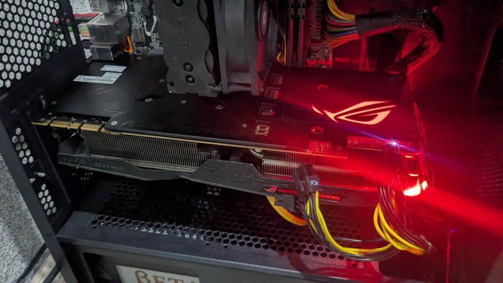 Видеокарта gtx 1070ti 8gb asus