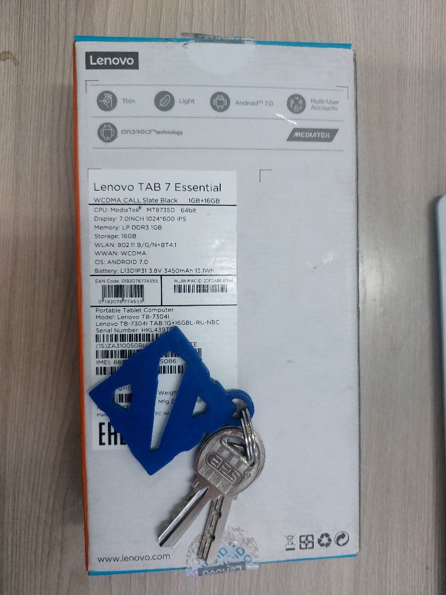 Продам планшет на запчасти Lenovo Tab 7