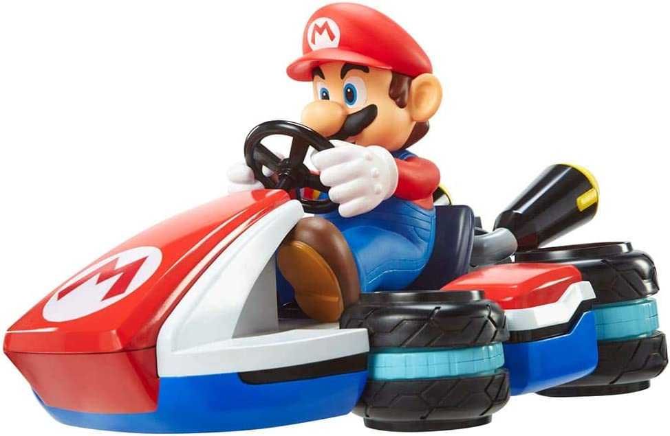 Кола с дистанционно Супер Марио Super Mario Kart Въртене 360 Оригинал