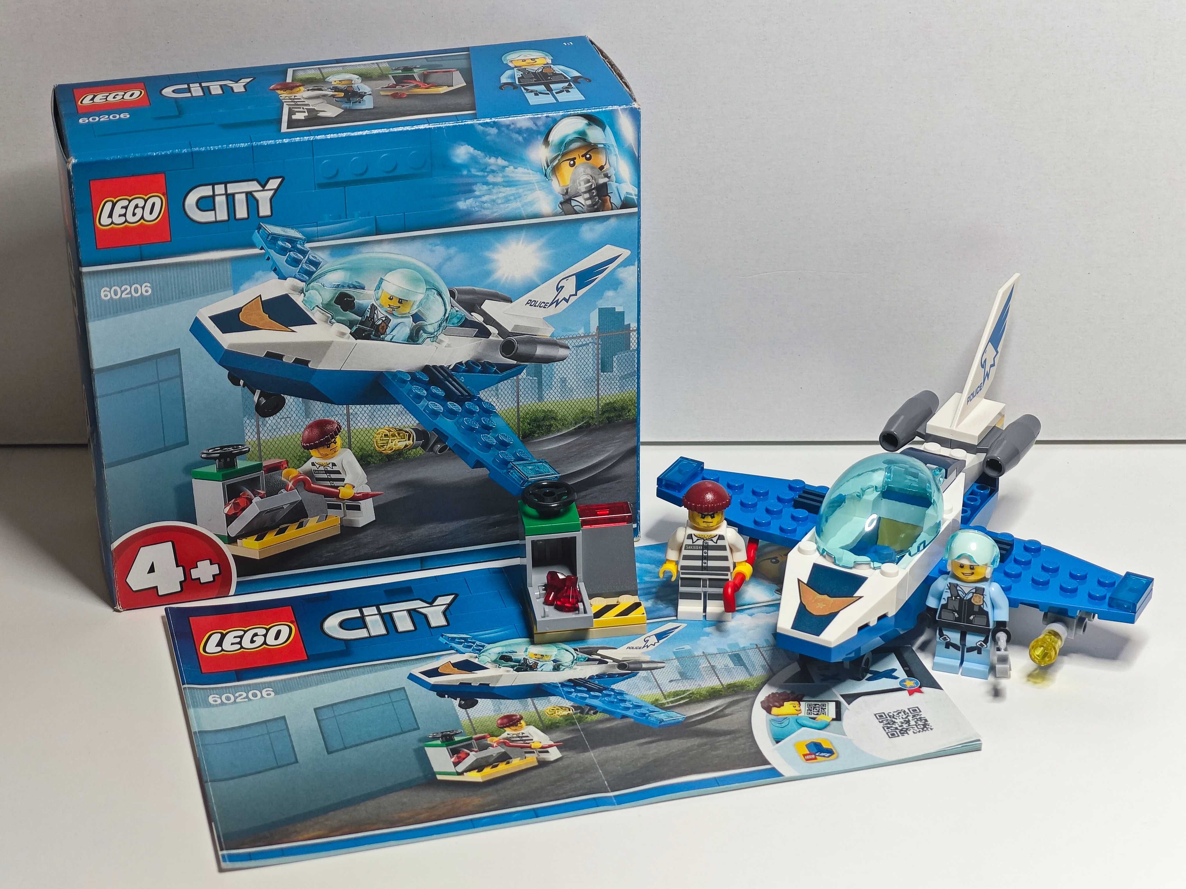 Lego City seturi 60206, 60218, 60221, 60225