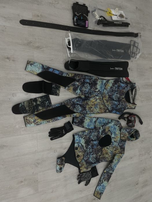 Снаряжение для дайвинга- подводной охоты