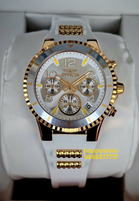 INVICTA BLU White 39 mm, Инвикта нов дамски часовник