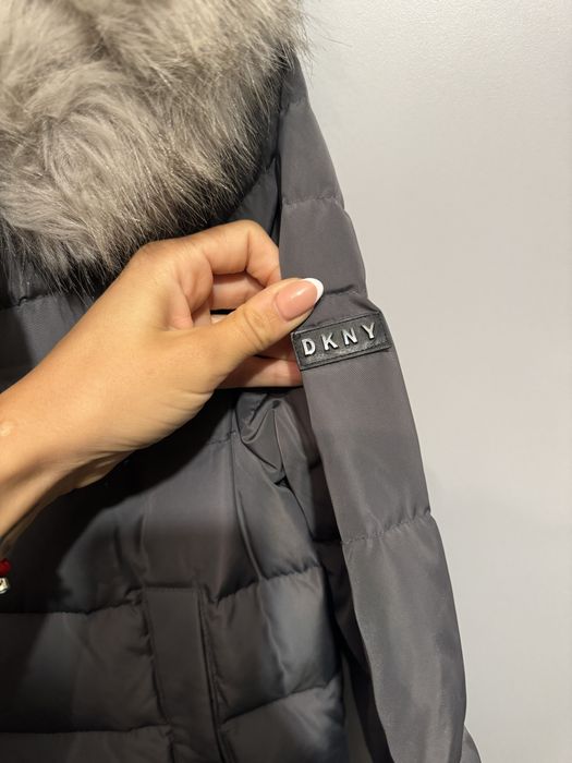 Сиво яке dkny xs размер
