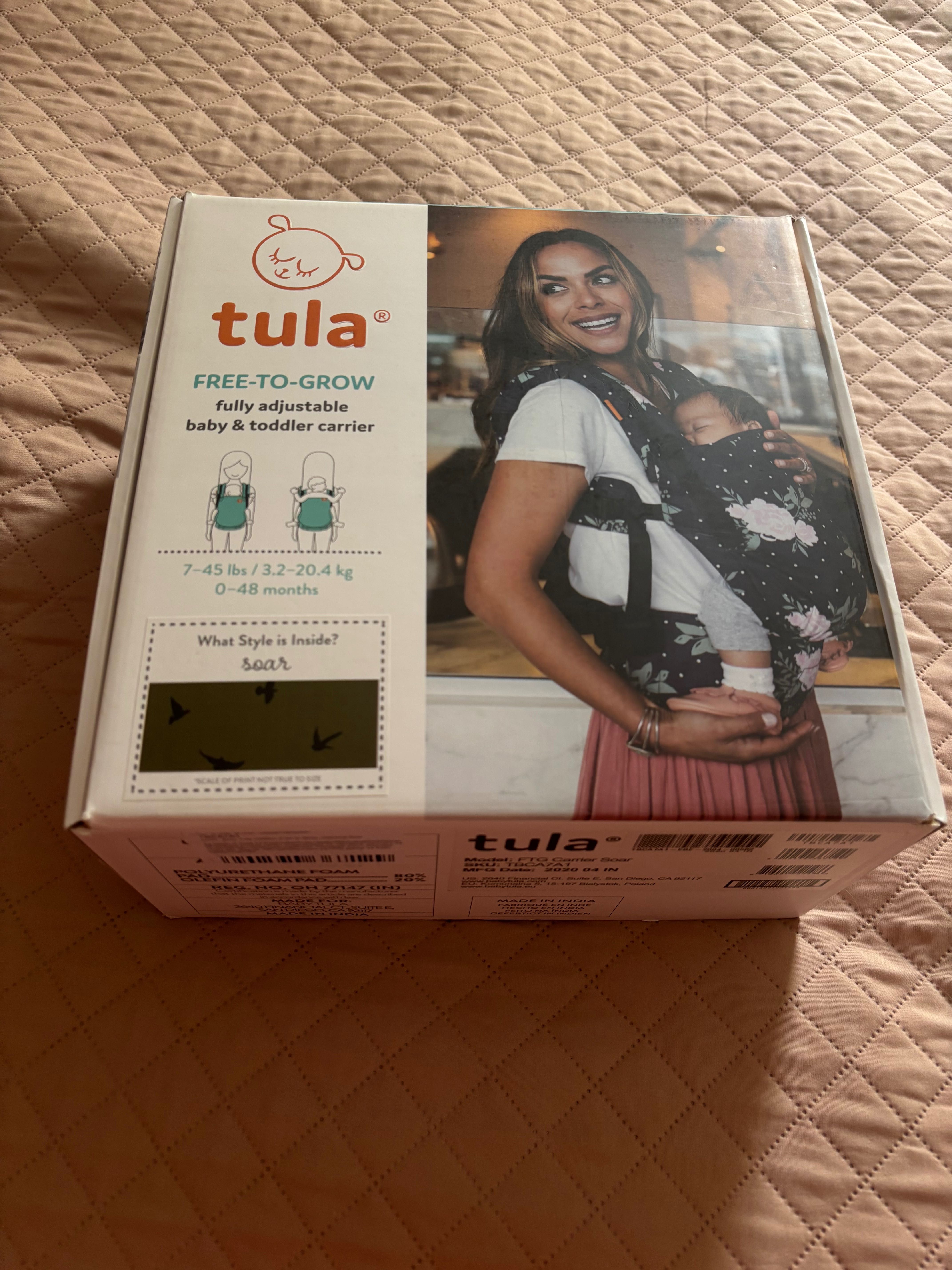 Ергономична раница за бебе Tula free to grow
