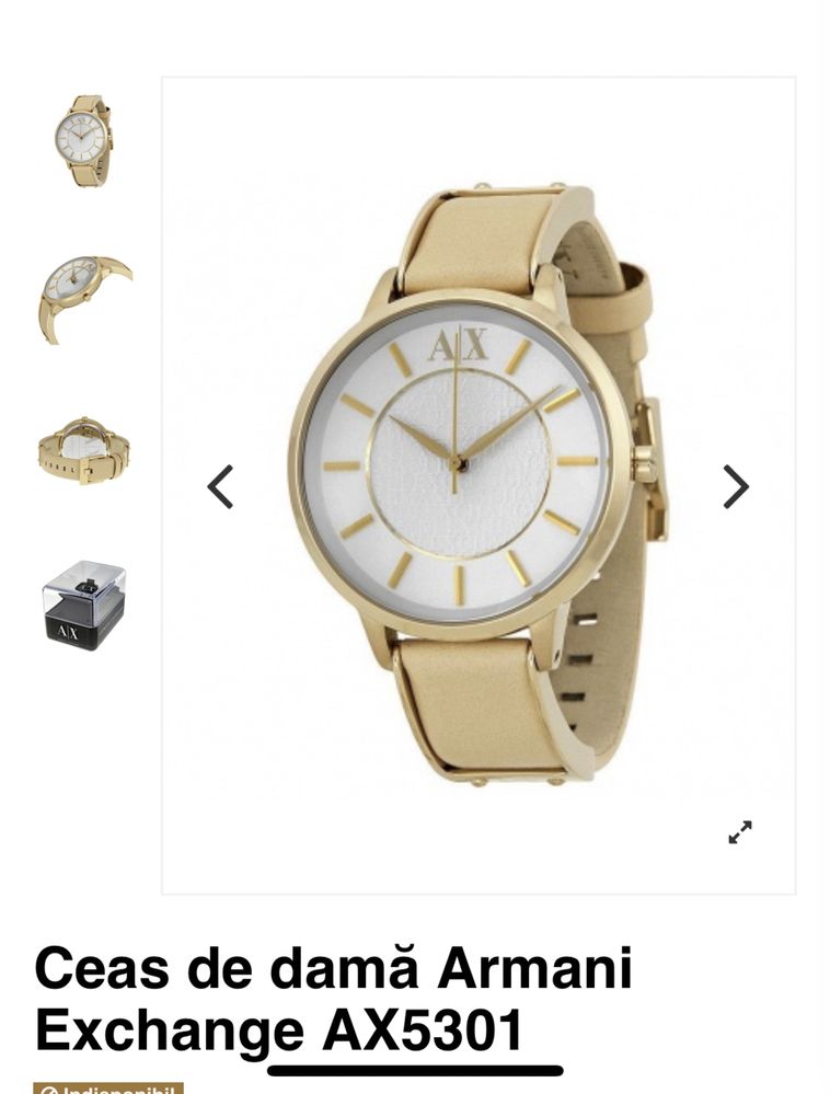 Ceas de damă Armani Exchange AX5301