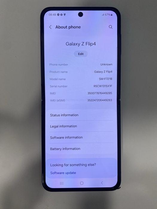 Samsung Galaxy Z Flip4 5G 128GB ID-iqp634