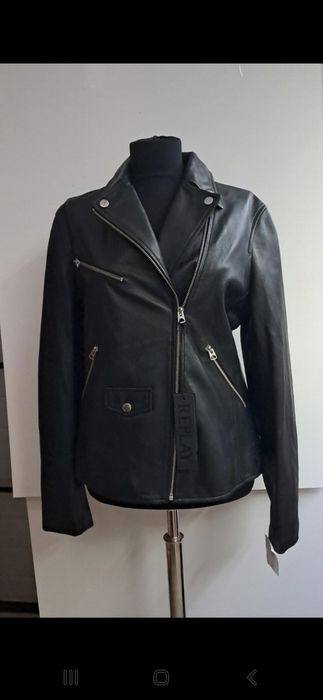 Geaca piele Replay XL