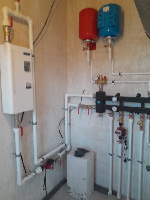 Отопление под ключ установка котлов