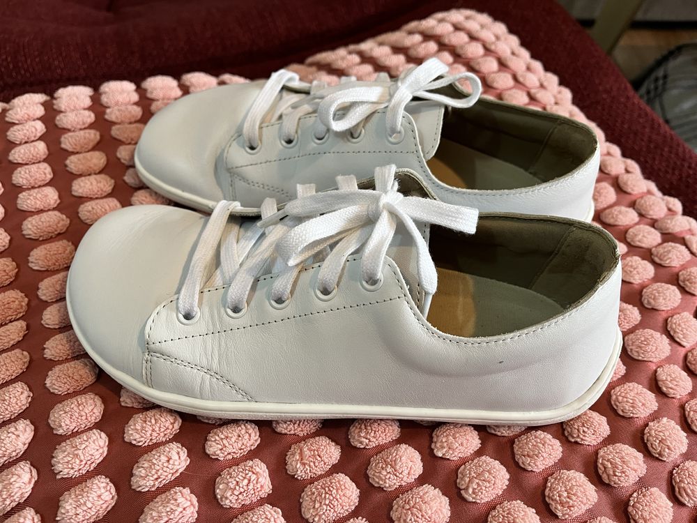 Adidasi stil Barefoot damă, Be Lenka Prime 2.0 alb, nr 39