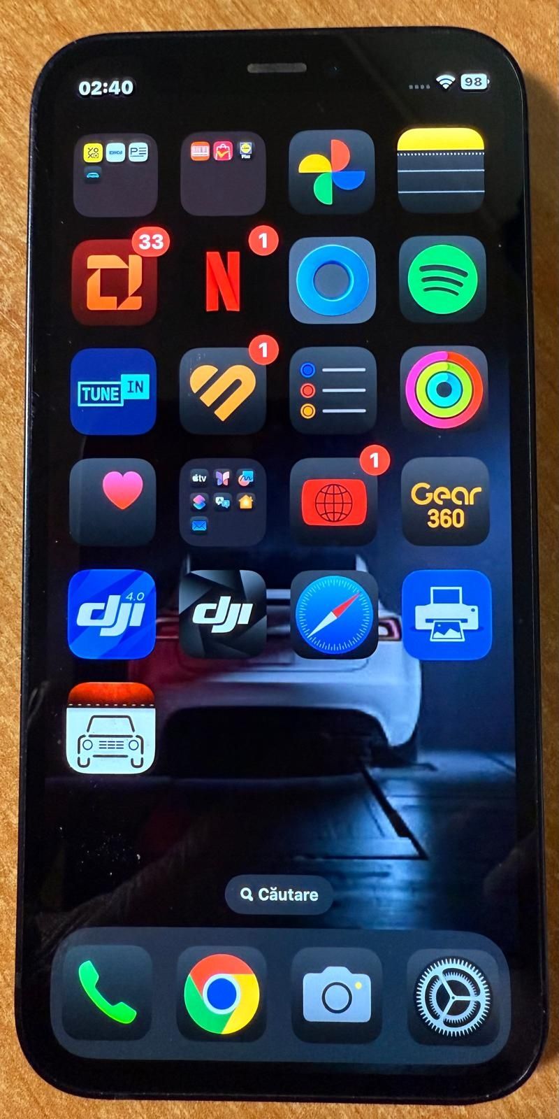 iPhone 12 mini 128 GB liber de rețea baterie 78 %
