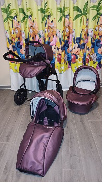 Carucior Krausman  3 în 1,în stare foarte bună!