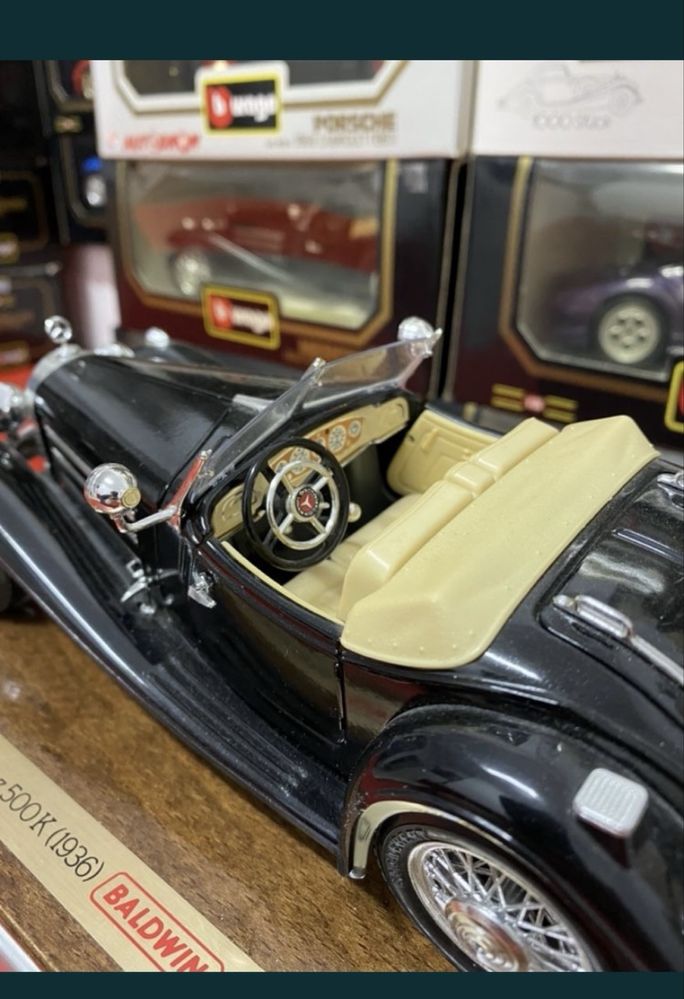 BBURAGO MERCEDES-BENZ 500K ROADSTER macheta de coletie scara 1:18