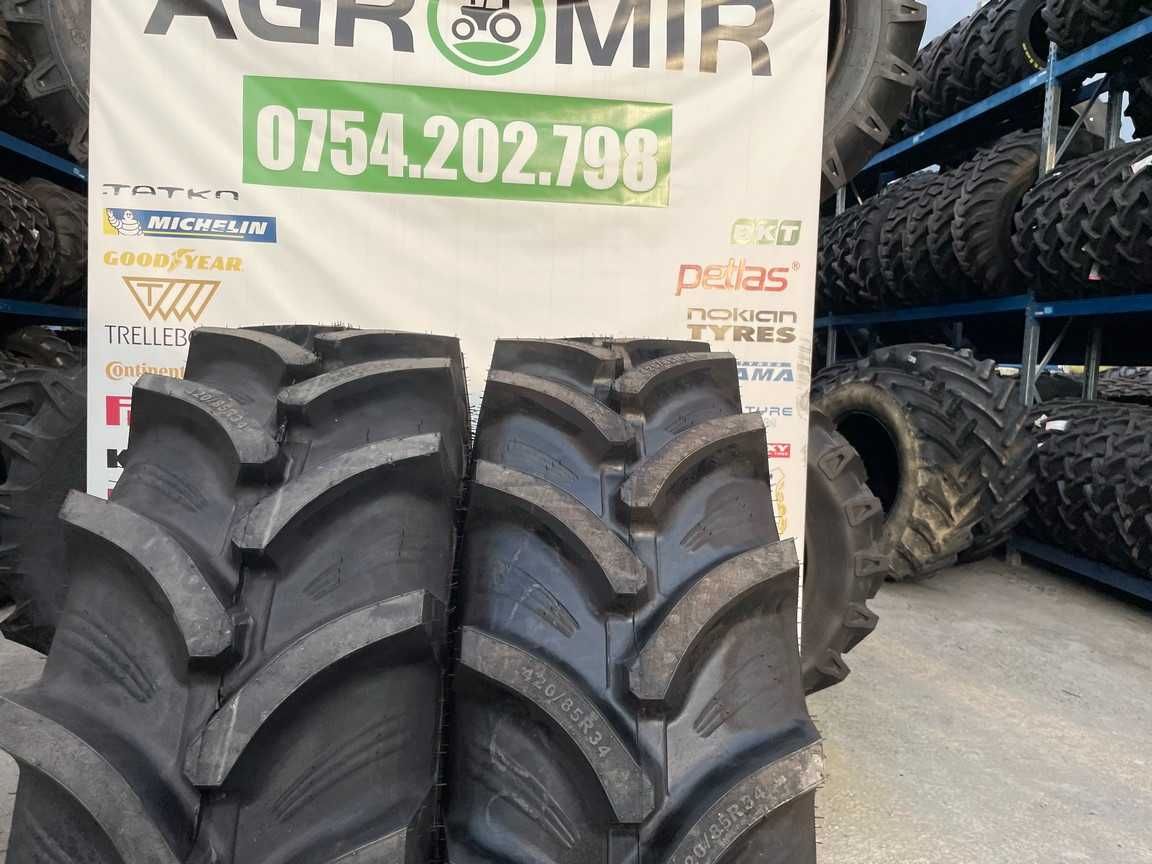 Anvelope noi de tractor John Deere 5115 420/85R34 OZKA Radiale