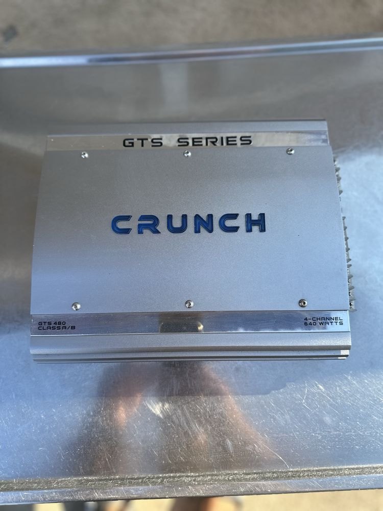 Авто Усилвател Crunch Monch Monodlok 640 watts