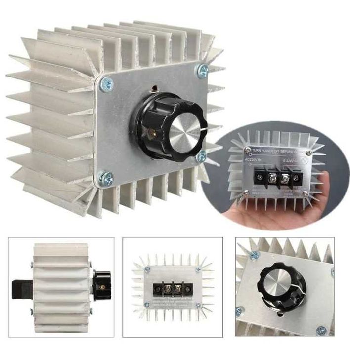 Regulator tensiune alternativa 220V dimmer variator turatie 5 kw