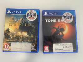 Игри за PlayStation 4: Tomb Raider, Assassins Creed Origins