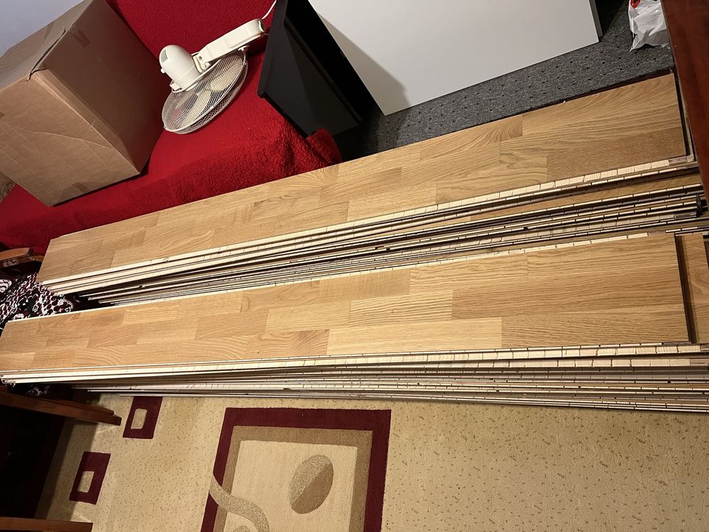 Vand parchet Tarkett Europarket Oak aprox 50mp SecondHand