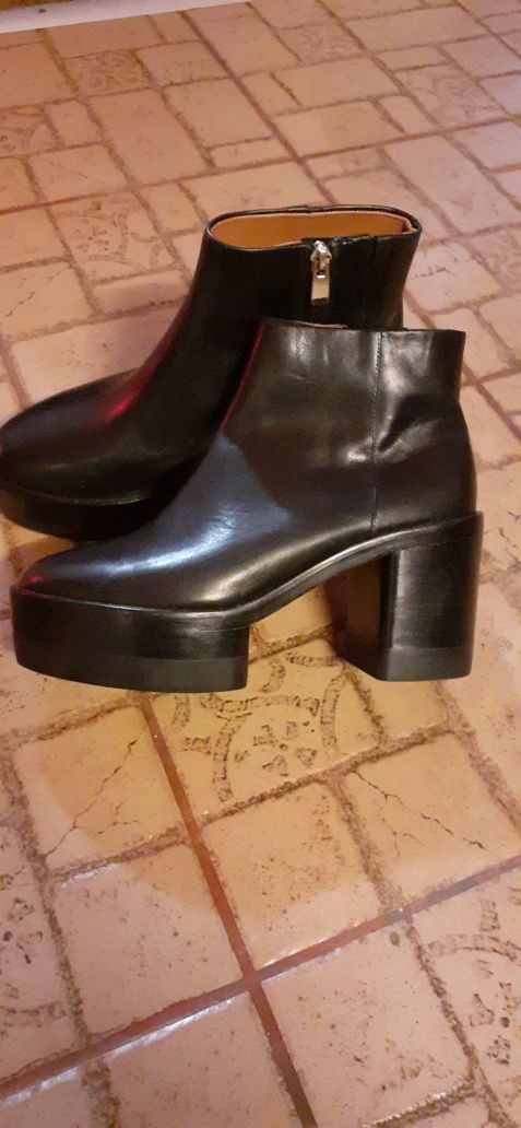 Botine Dama, piele 36