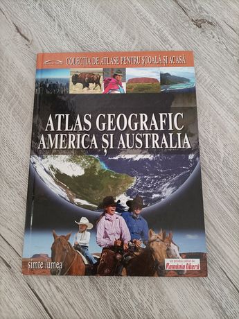 Atlas geografic America și Australia