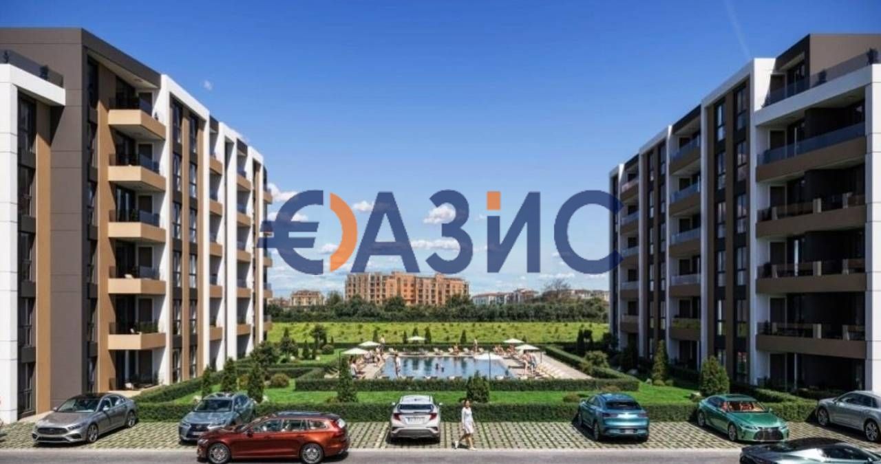 Апартамент с 1 спалня в новостроящ се комплекс в Равда, България, 59