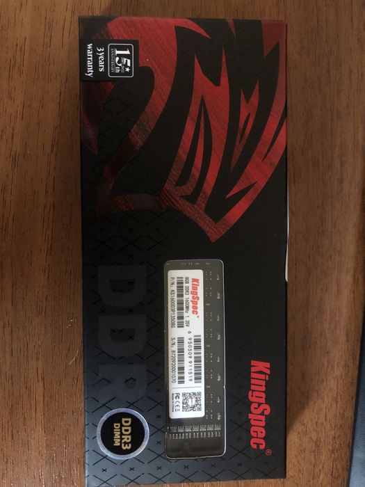 Озу 8gb ddr 3