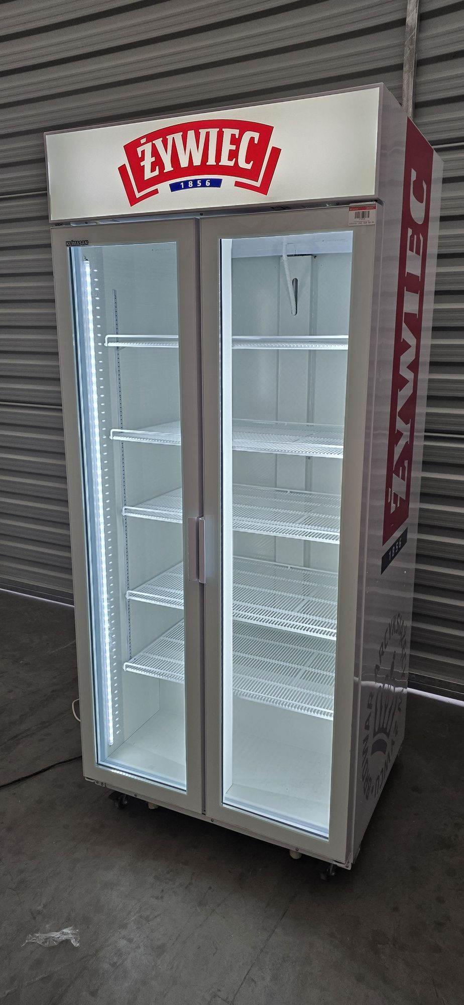 Vitrina frigorifica dubla mezeluri lactate băuturi