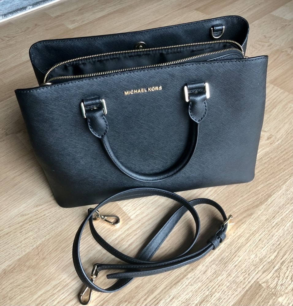 Geanta piele Michael Kors neagra