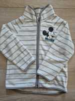 Bluza polar fermoar H&M Disney Mickey Mouse marime 2 ani