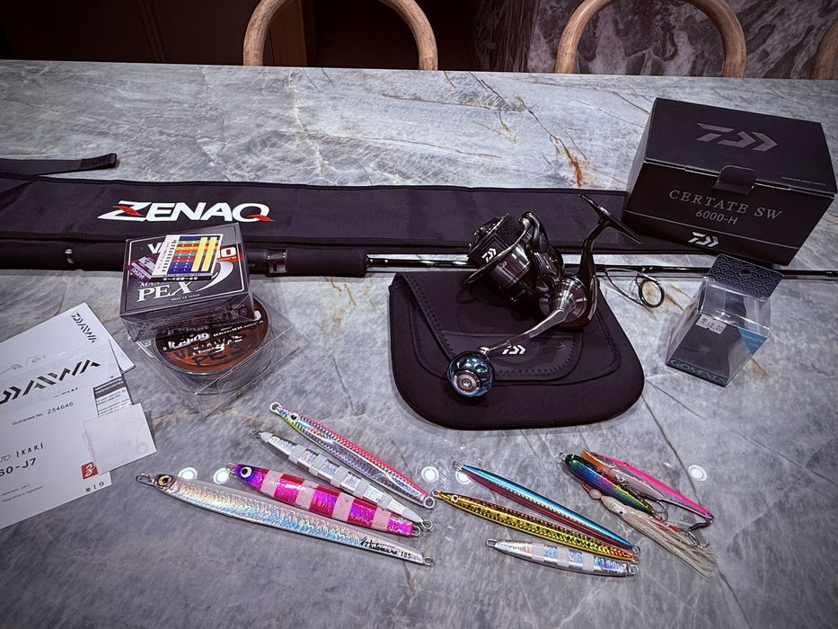 Джигинг въдица Zenaq Fokeeto Ikari DBL FS60-J7