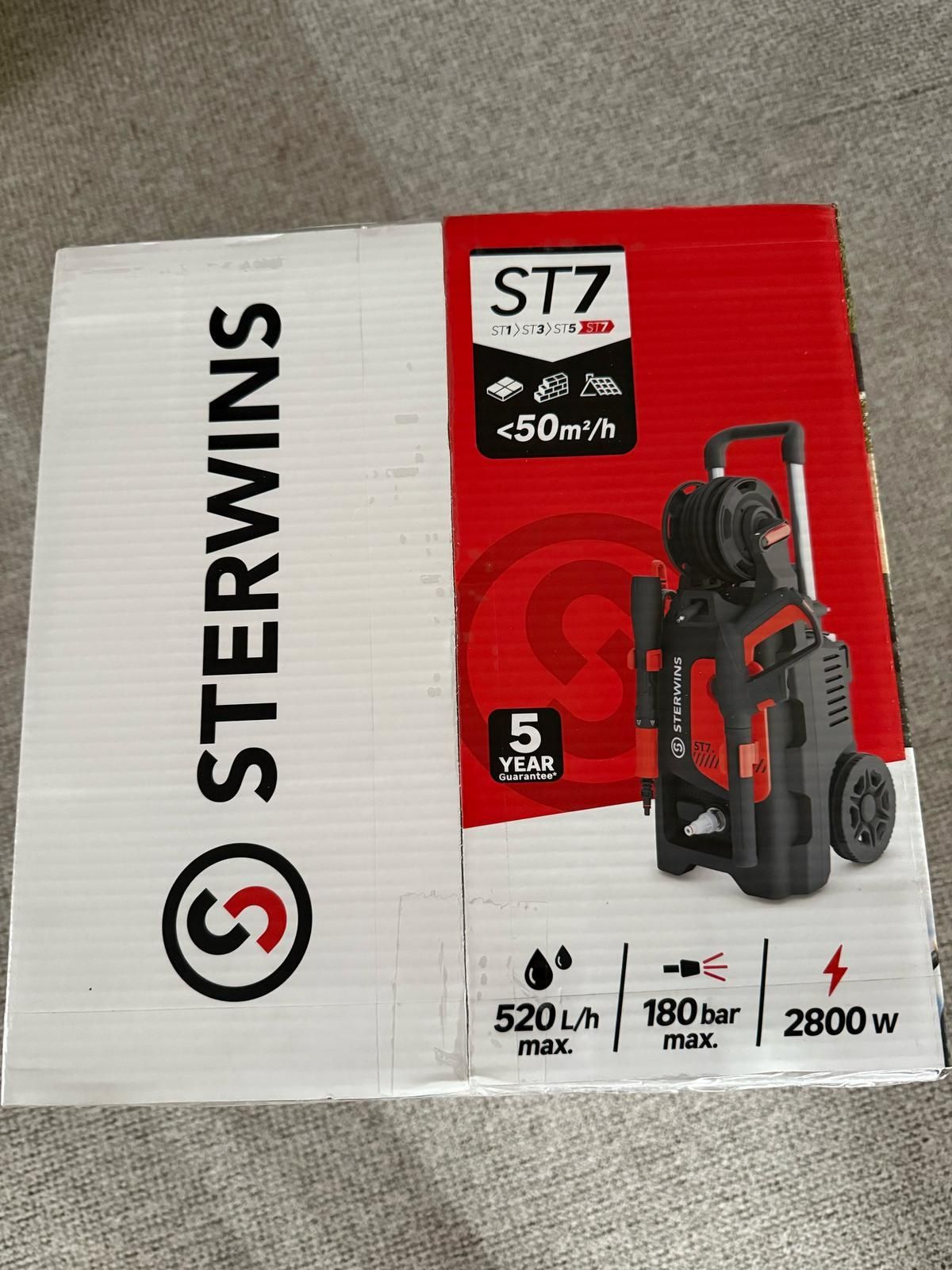 Aparat de spalat cu presiune 180 bari Sterwins ST7 Sigilat