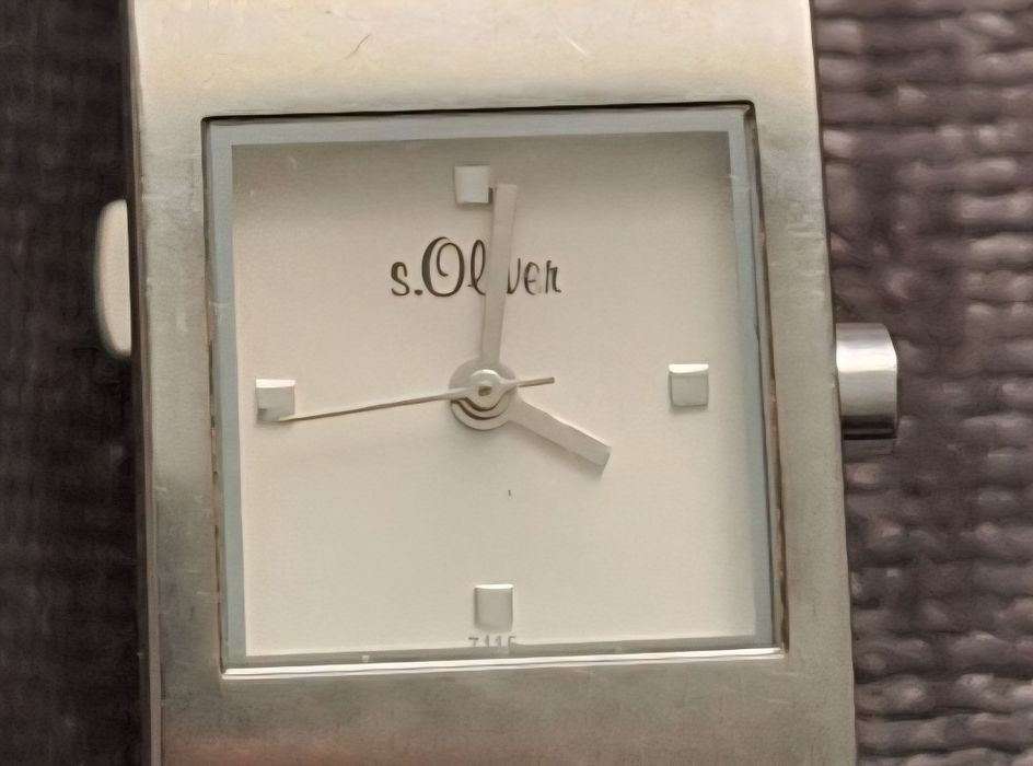 Ceas dama S'Oliver curea metalică, stare bună