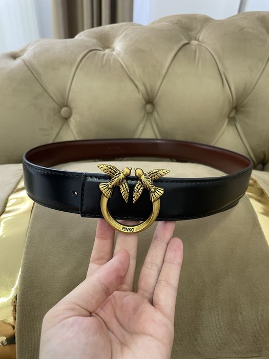 Curea Pinko negru-auriu