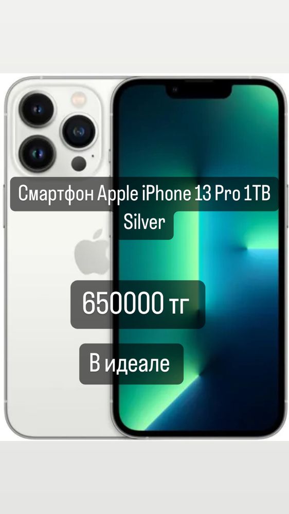 Смартфон Apple iPhone 13 Pro MAX 1TB Silver