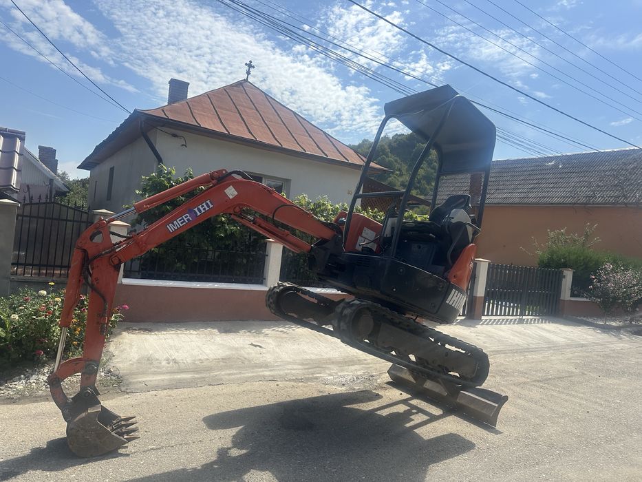 Vand miniexcavator Ihi motor isuzu 2100kg