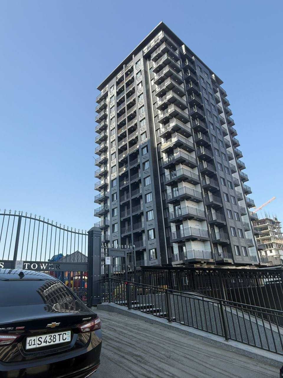 2 хона кадастр бор яккасарой Vegas Tower 60м2; коробка шошилин