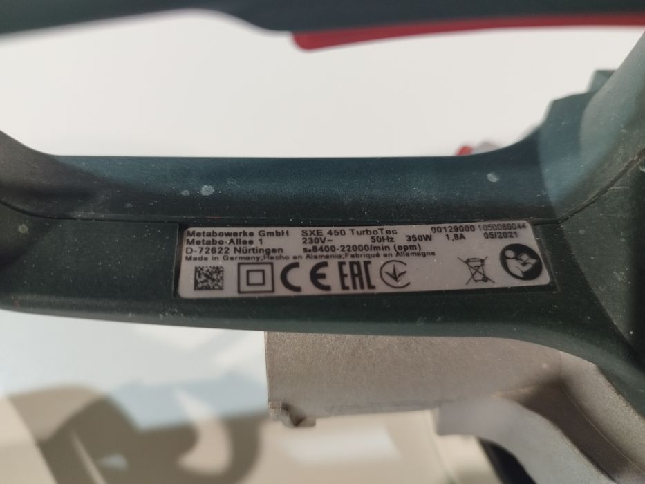 Șlefuitor Metabo SXE 450 TurboTec